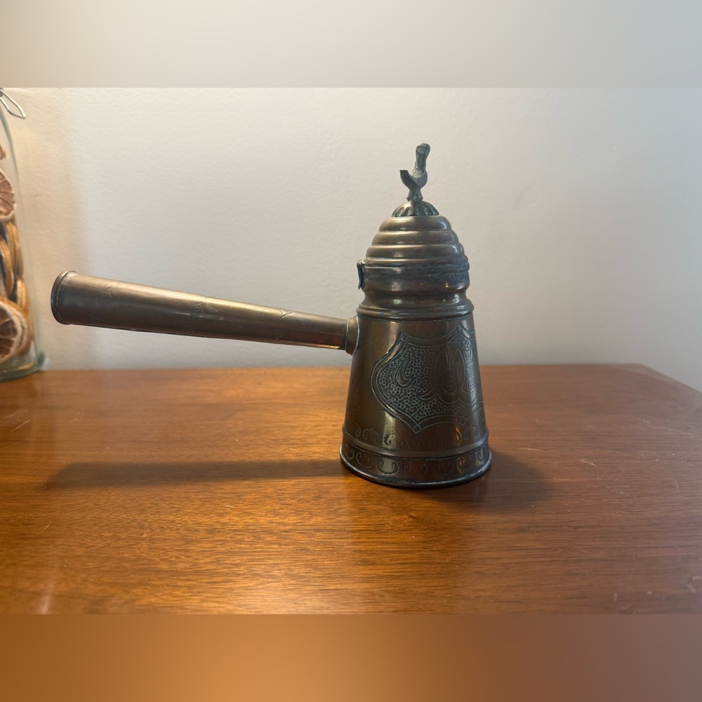Antique Turkish Coffee Pot with perfect patina